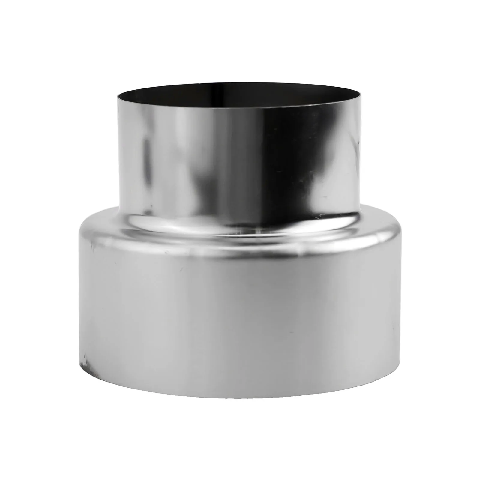 1pcs Stainless Steel Flue Liner Reducer For Chimney Lining Connections Tubing Connector Chimney Adaptor Stove Pipe Multi Models