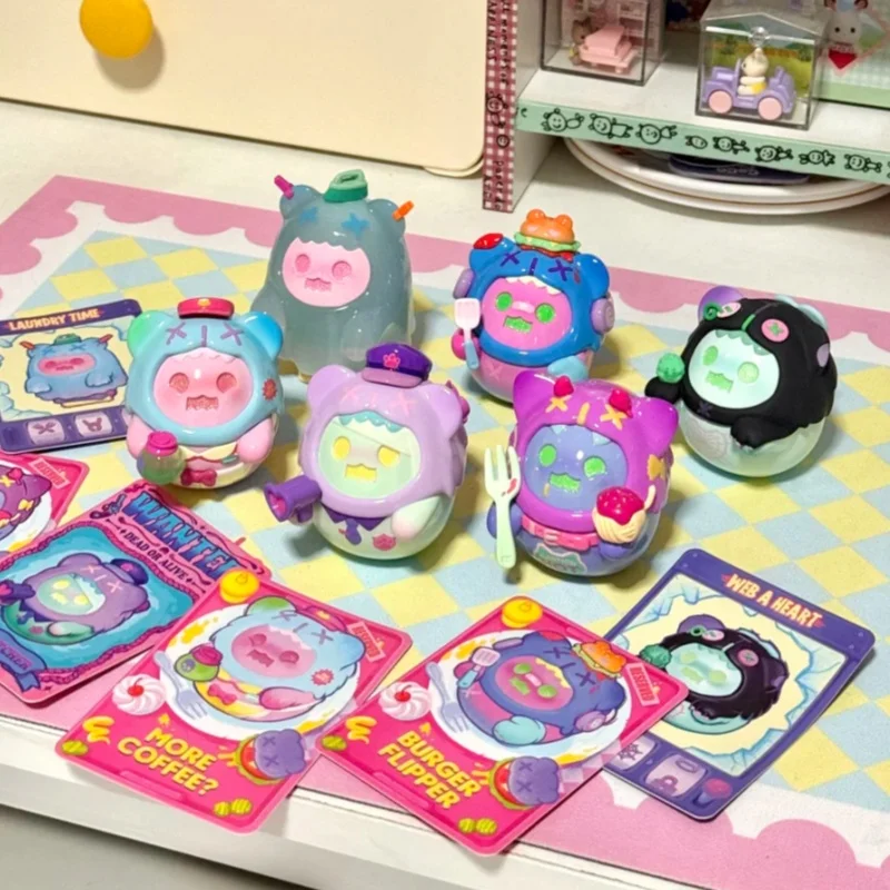 Shinwoo la série Lonely Moon jouets figurine mystère Caja déballage et déballage jouets Kawaii modèle anniversaire enfants cadeau jouets mignons