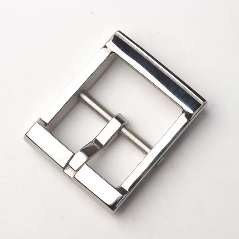 

40mm Stainless steel Pin Belt Buckles Men's Metal Clip Buckle DIY Leather Craft Jeans Accessories Supply for 3.8cm-3.9cm Wide Be