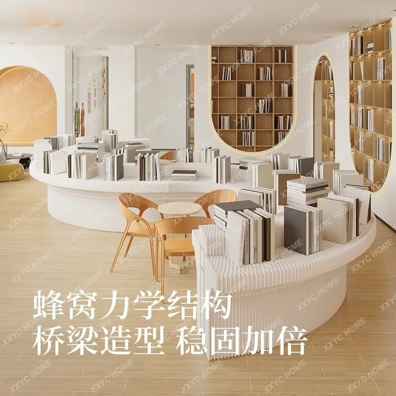 

LOrgan booth Bridge pier shape Multi-layer large display stand Exhibition High and low level bridge display frame