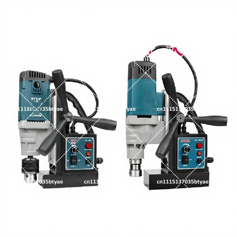 Magnetic drill small industrial grade iron suction adjustable speed drilling and tapping bench drill variable speed OS-16RE