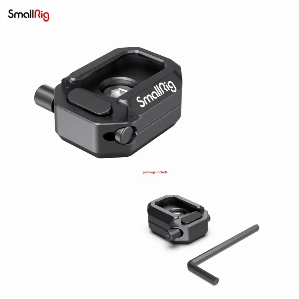 

Smallrig Multi-Functional Cold Shoe Mount with Safety Release For L Brackets/Camera Cage/Microphone/Flash/LED Light 2797