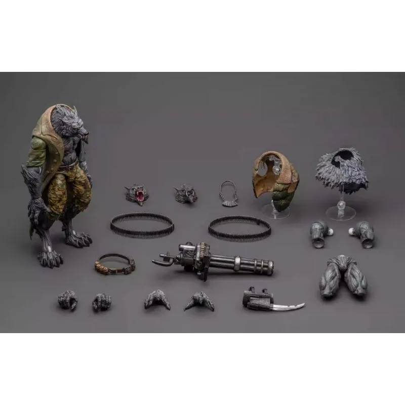 1/12 Monster Night Wolf Super Luxury Accessories Can Move Figures  Model Collect Boy Toys Figure