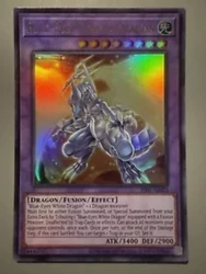 Yugioh KONAMI Duel Monsters ES01-AE023 Blue-Eyes Tyrant Dragon Ultra Rare Asian English Collection Mint Card