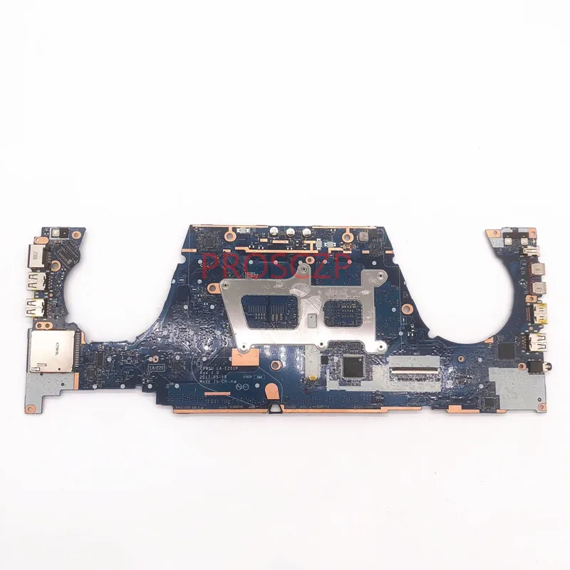 Mainboard For HP ZBOOK Studio G4 Laptop Motherboard CPW5U LA-E251P With SR32K E3-1505M V6 CPU N17P-Q1-A2 M1200 100% Full Tested