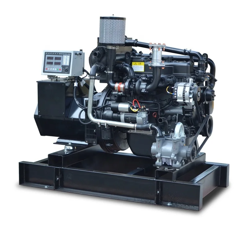 15KW 20KW 25KVA 25KW 30KW 40KW 50KVA 50KW Marine Generator with Weichai Engine 50kw Marine Generator