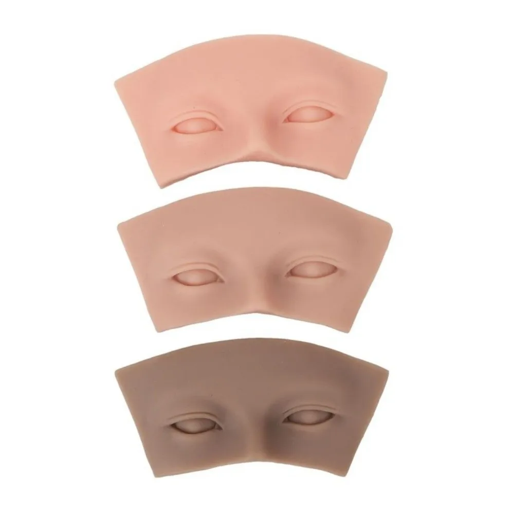 Premium Eyebrow Tattoo Practice Skin 5D Teaching Tools Eye Makeup Training Board Realistic Portable Silicone Practice Pad