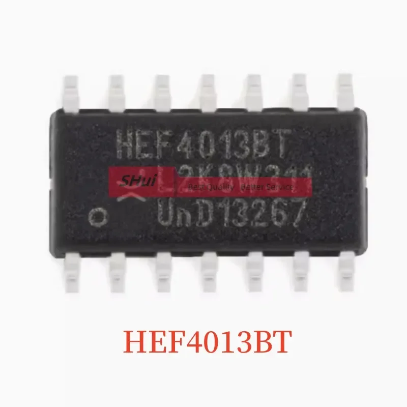 

100PCS HEF4013BT HEF4013 SOP14 Double d Flip-flop Logic Chip