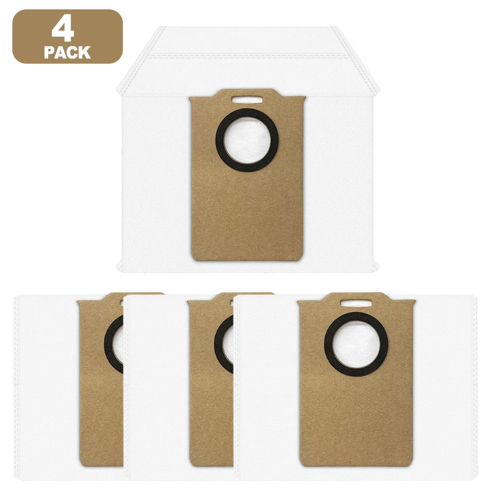 Foruninell UR3 Robot Vacuum Cleaner Replacement Dust Bags 4 10 Pack with Efficient Filtration and Secure Dust Containment Design