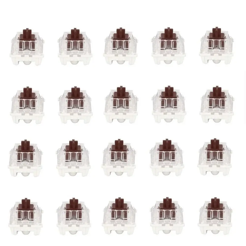 Replaceable 3 Pin Mechanical Keyboard Switch Dustproof Clear Housing Keyboard Switches Key Switch Keyboard Modding