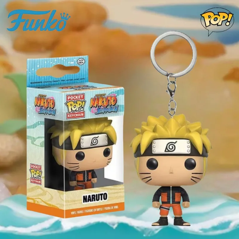 Accesorios Periféricos de Funko Pop Naruto, Llavero de Juguete de Naruto, Colgante para Bolsa, Regalo de Cumpleaños para Niño, Regalo de Navidad