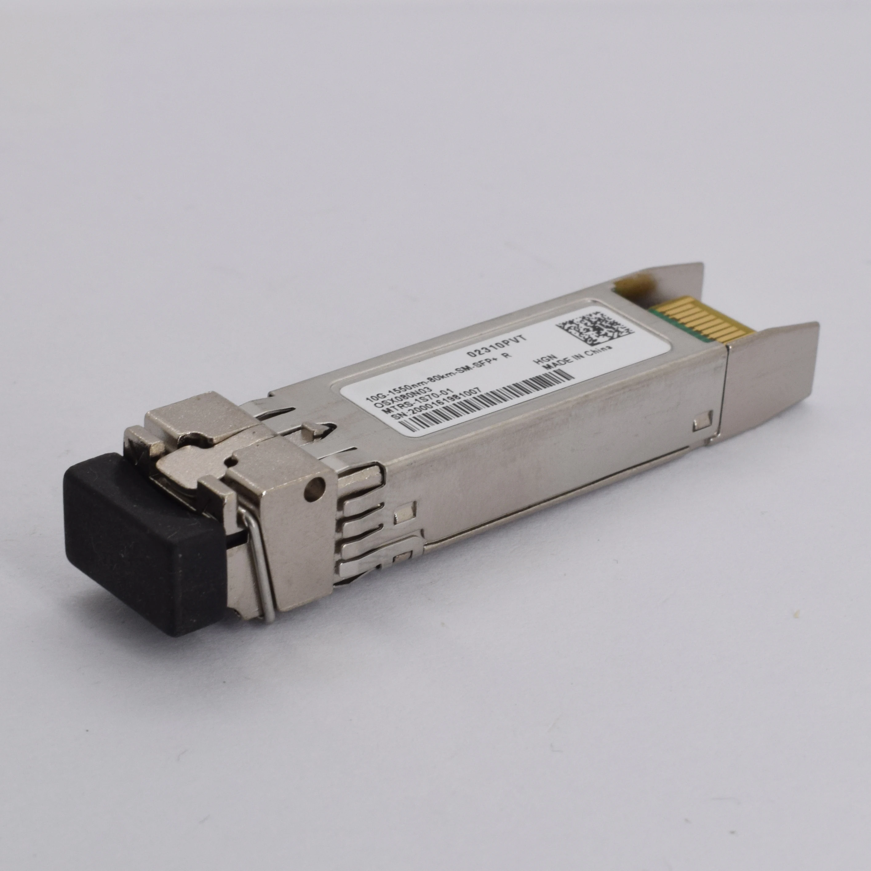 Genuine For Huawei 02310PVT 10G 1550nm 80km SMF SFP+ HNG OSX080N03 MTRS-1S70-01 Duplex LC Transceiver Optical Module