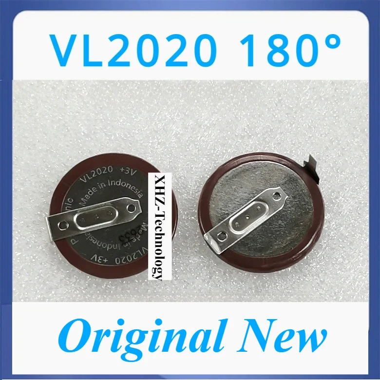 1pcs/lot VL2020 2020 3V VL2020/HFN rechargeable battery lithium battery With Legs 90 degrees 105 degrees 180 degrees BMW car key