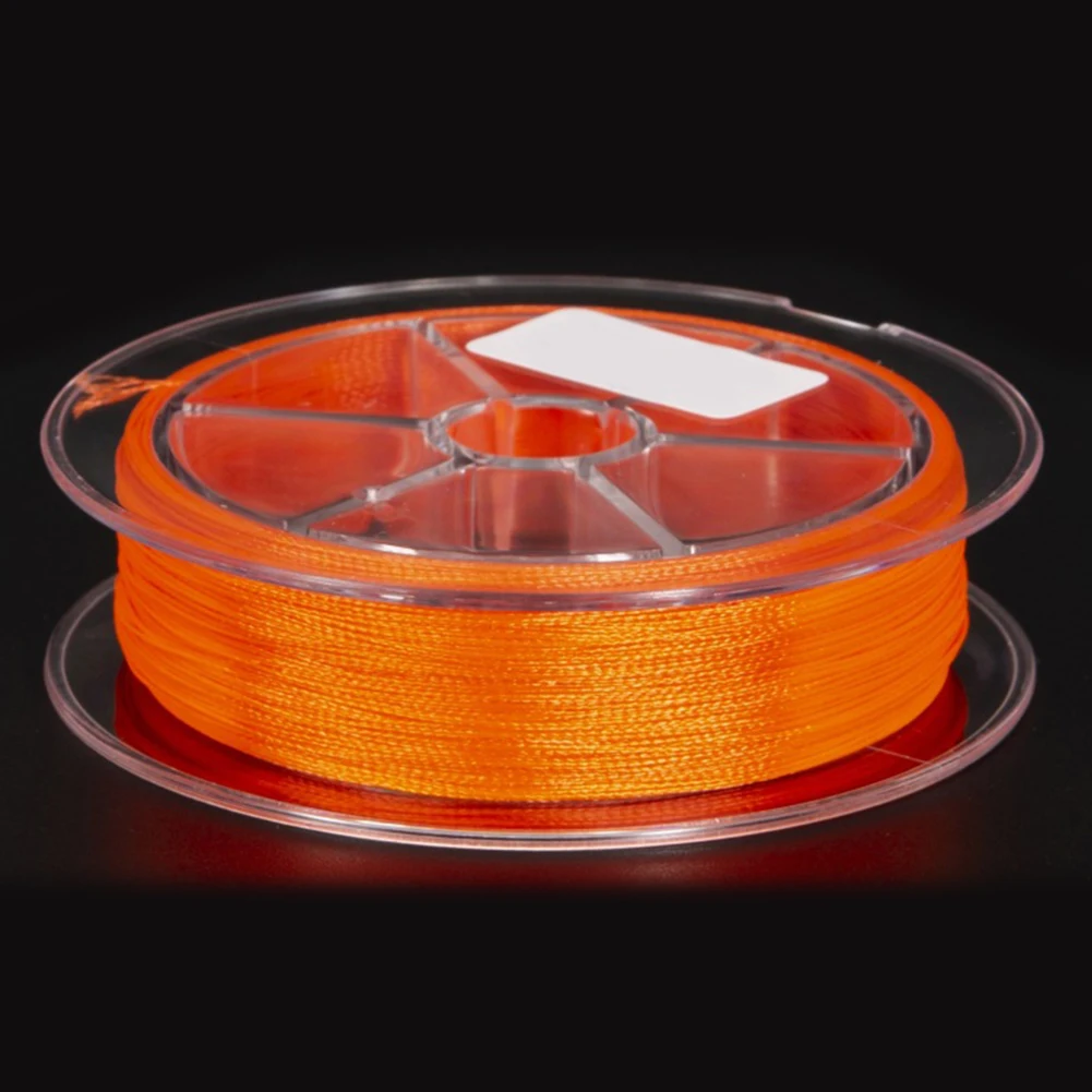 Fly Fishing Backing Line 50M 20/30LB 8 Strands Polyester Braided Rope Fishing Tackle Strong Fly Wire Fishing Accessories