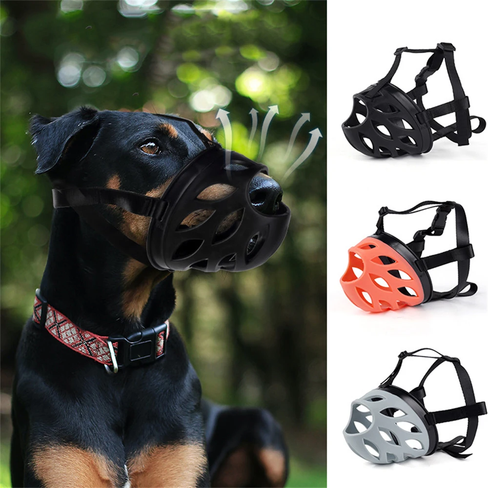 Bozal Resistente y Duradero para Perros Grandes y Medianos, Evita Ladridos, Máscara para Mascotas, Malinois, Rottweiler, Labrador, Accesorios para Mascotas