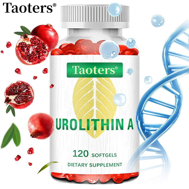 

Urolithin A Supplement 2000MG - for Healthy Aging, Antioxidants and Cellular Energy Support - 30/60/120 Softgels, NON-GMO