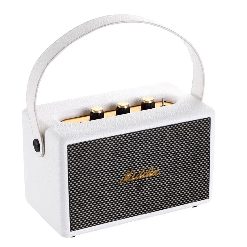 

Retro Bluetooth Speakers Wireless HiFi Fever-grade High-quality Stereo Surround Long Battery Life Home Computer Desktop Audio