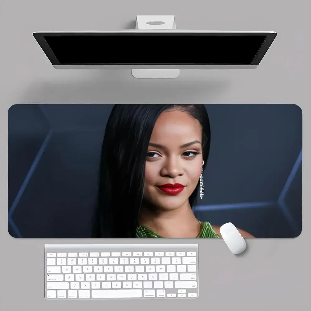 Singer R-Rihanna-ero MINISO Mouse Pad Anime Game Mouse Pad Computer Desk Pad Office Carpet Laptop Mouse Pad