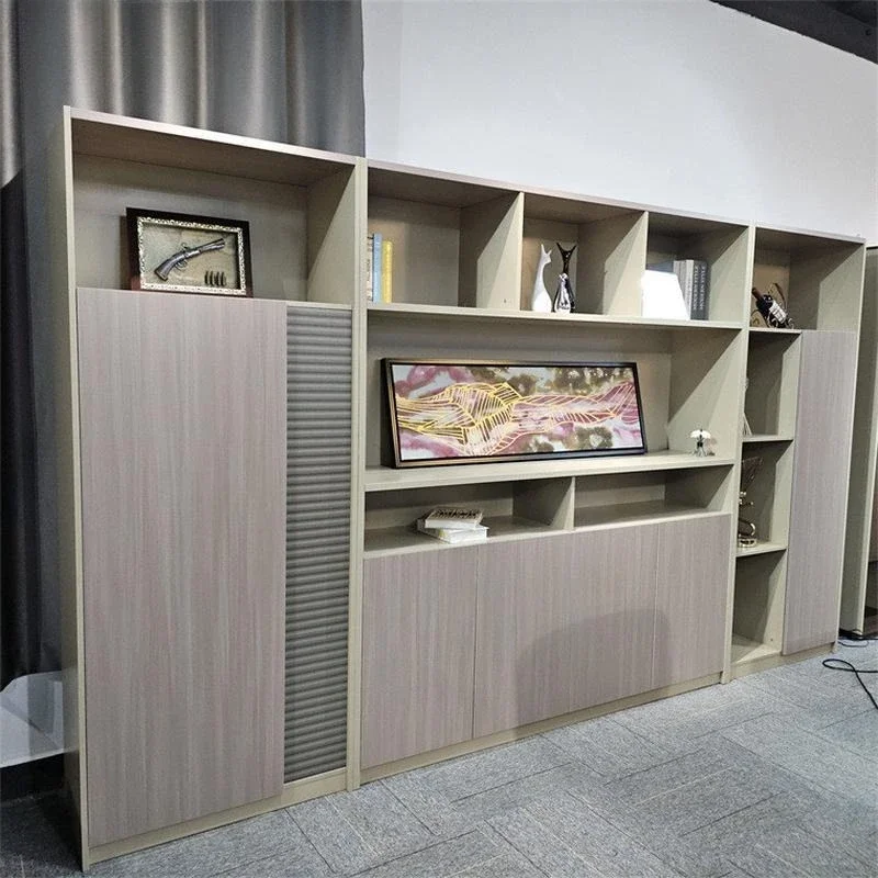 Premium Boss table Modern simple class table Smart light strip Aluminum alloy edge banding and skin process