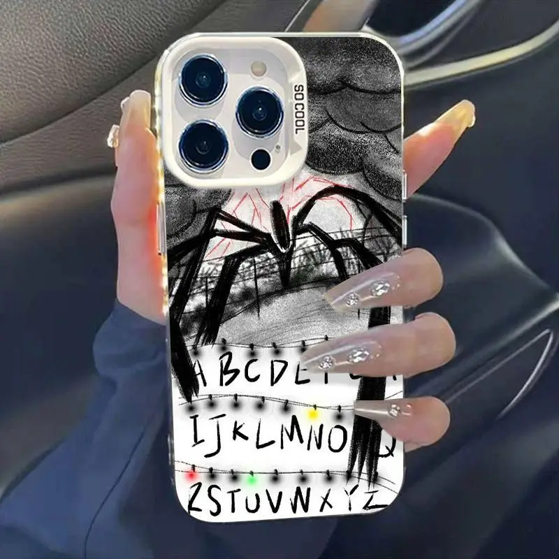 الاتجاه كول التحكم التلاعب الإنجليزية العنكبوت قضية الهاتف آيفون 17 16 15 14 13 12 11 بروماكس 17Air 17Pro جراب هاتف #3