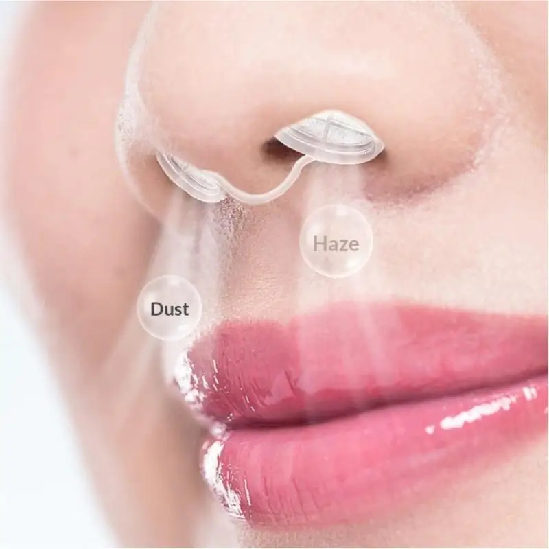 4 Pcs 4 Sizes Disposable Nose Filters Invisible Nasal Plugs For Outdoor Daily Use Dust Allergy Smog Control Nose Plugs For Dust view 4
