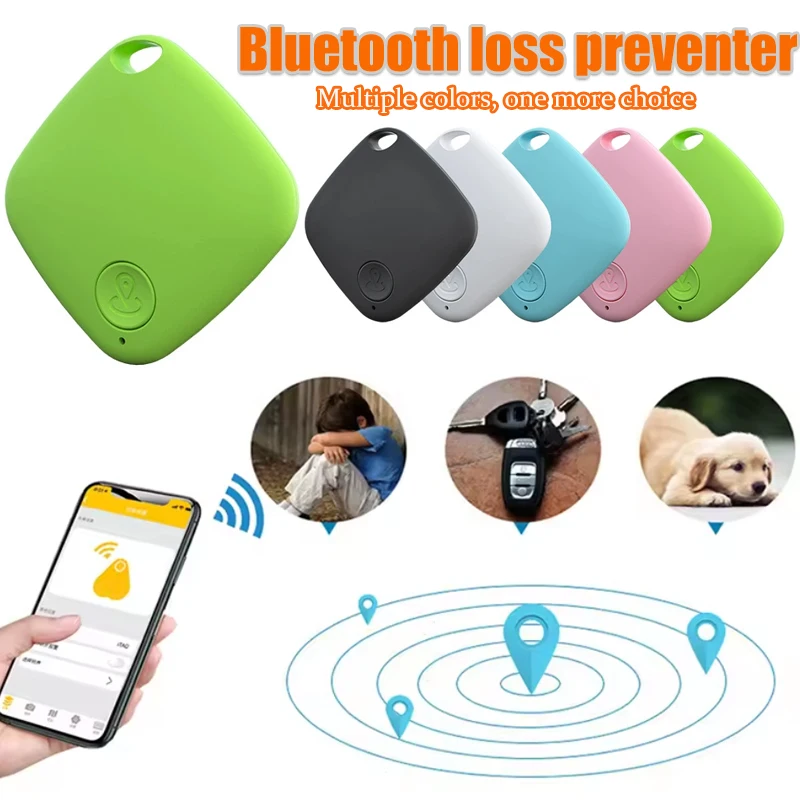

Smart Anti-Loss Bluetooth Locator Diamond-shaped Graffiti Tracking Locator Two-way Pet/ Elderly/And Child Anti-Loss Alarm