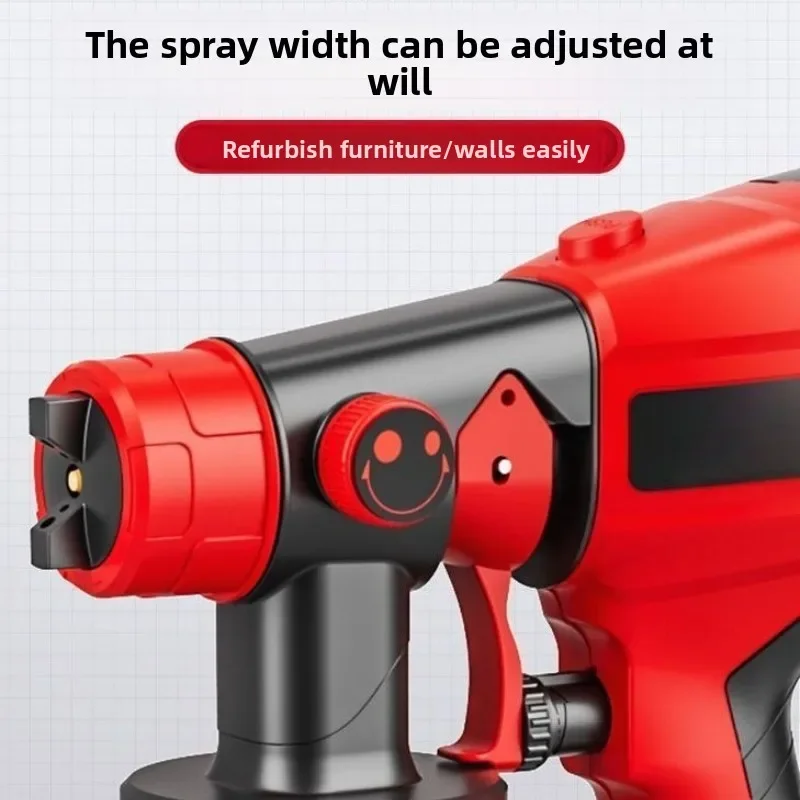 Utility Electric Spray Gun High Atomization Sprayer Furniture Latex Wood Paint Portable Spray Gun
