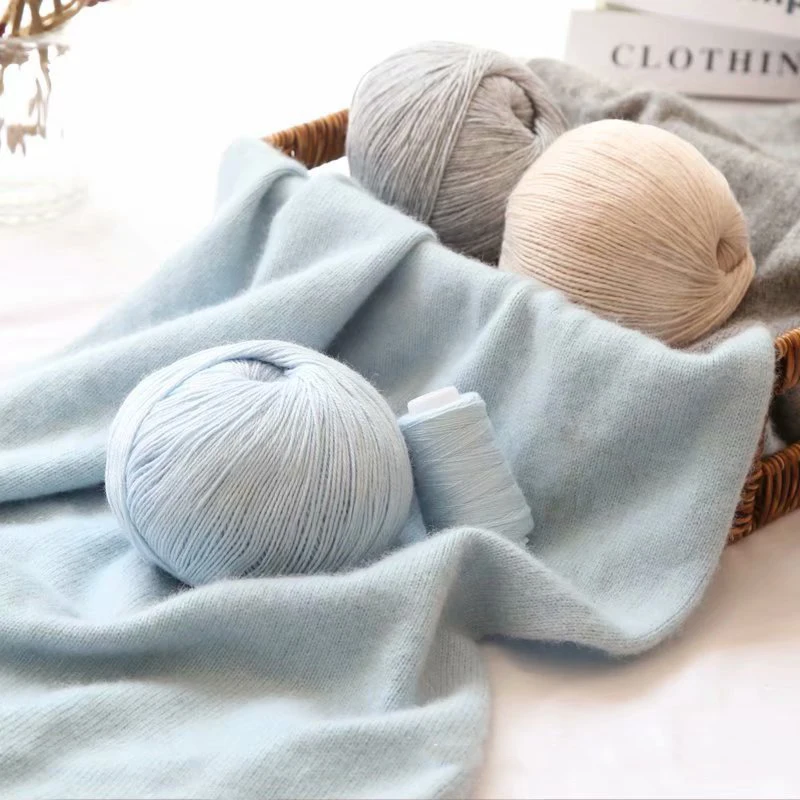 70 g/set morbido filato di Cashmere lavorato a mano per bambini lana Cashmere 100% Cashmere mongolo filato per maglieria palla di lana Yarny