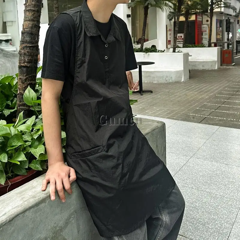 Men And Women Barber Shop Pro Hairdresser Apron Pet Groomer Anti Static No Stick Hair Gown Restaurant Waterproof Work Clothes