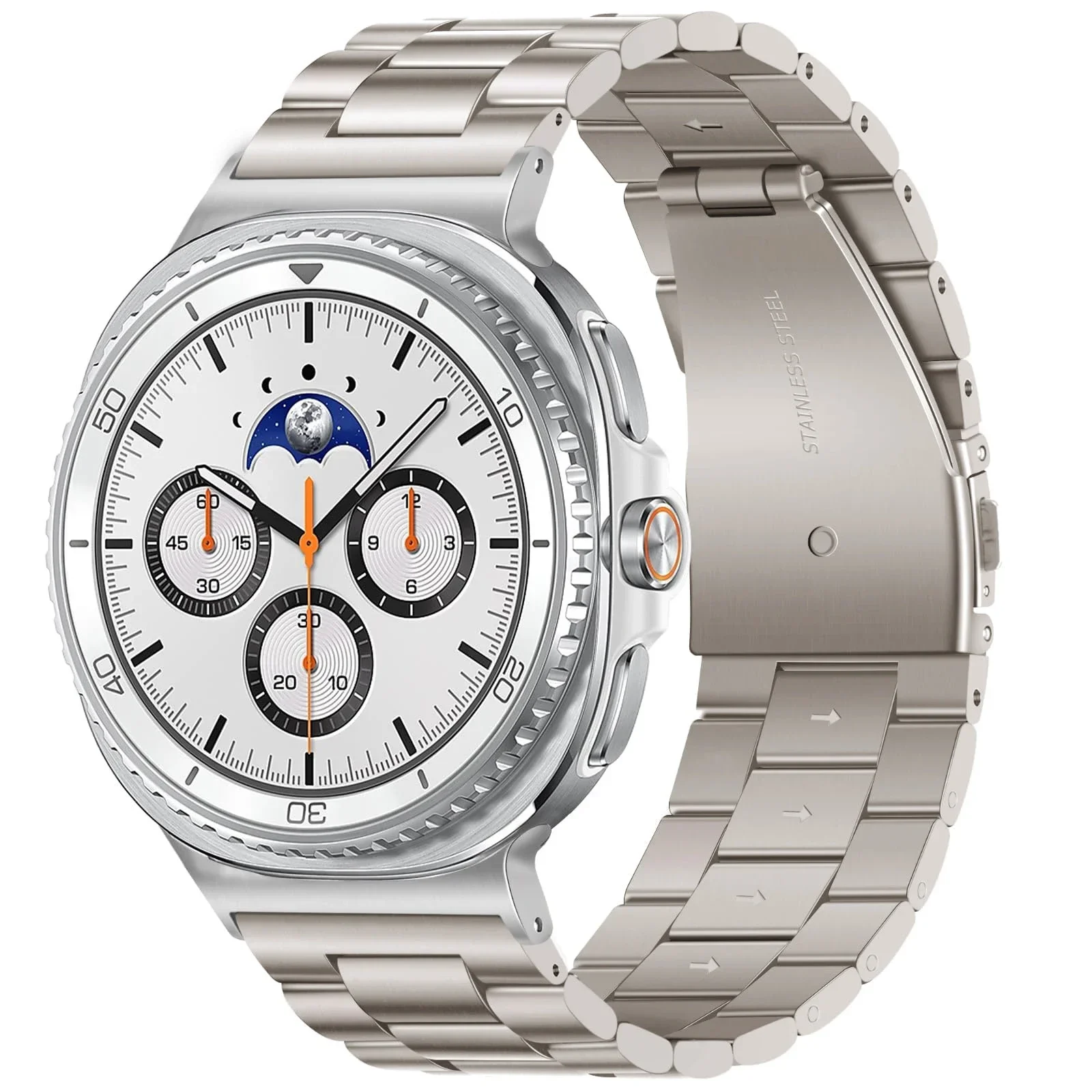 สายสแตนเลสสําหรับ Samsung Gala - Titan Smartwatch Accessories บทวิจารณ์และราคา