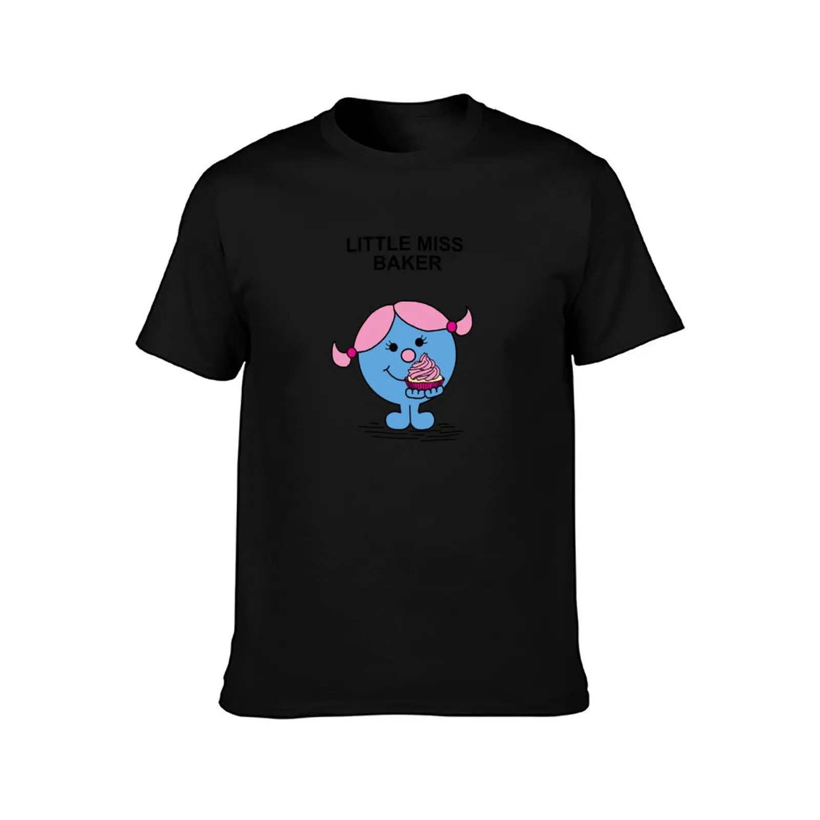 Little Miss Baker T-Shirt Plus Size Simple Casual Top T-Shirt