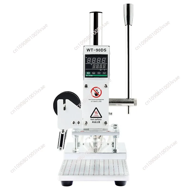 110/220V Hot Foil Stamping Machine Heat Press Equipment Manual Embossing Bronzing Machines Used For Leather PVC Papers Embossing