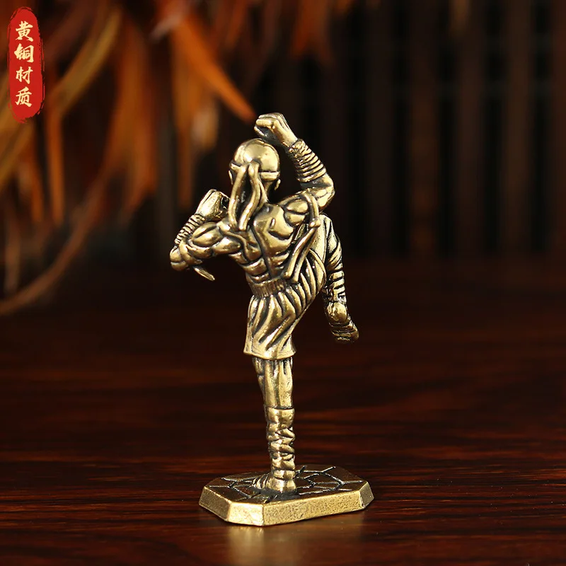 Kung Fu Monk Model Supreme Fist Figure Desktop Office Entrance Hall Craft Ornament