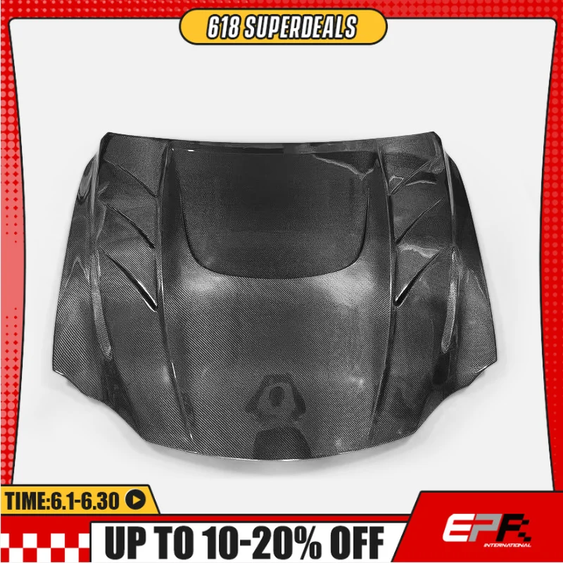 

For Lexus IS200T Front Vented Hood, Type A Design, Car Exterior Air Vent Hood, Modification Part