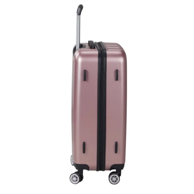 Three in One Sets Vertical Striped Suitcase High-grade ABS And PC Materials Impact-Resistant And Wear-Resistant