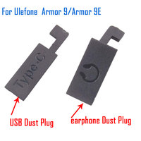 Ulefone Armor 9 Dust Plug Original Earphone Dust Plug TYPE-C USB Rubber Dust Plug Replacement Accessories For Ulefone Armor 9E