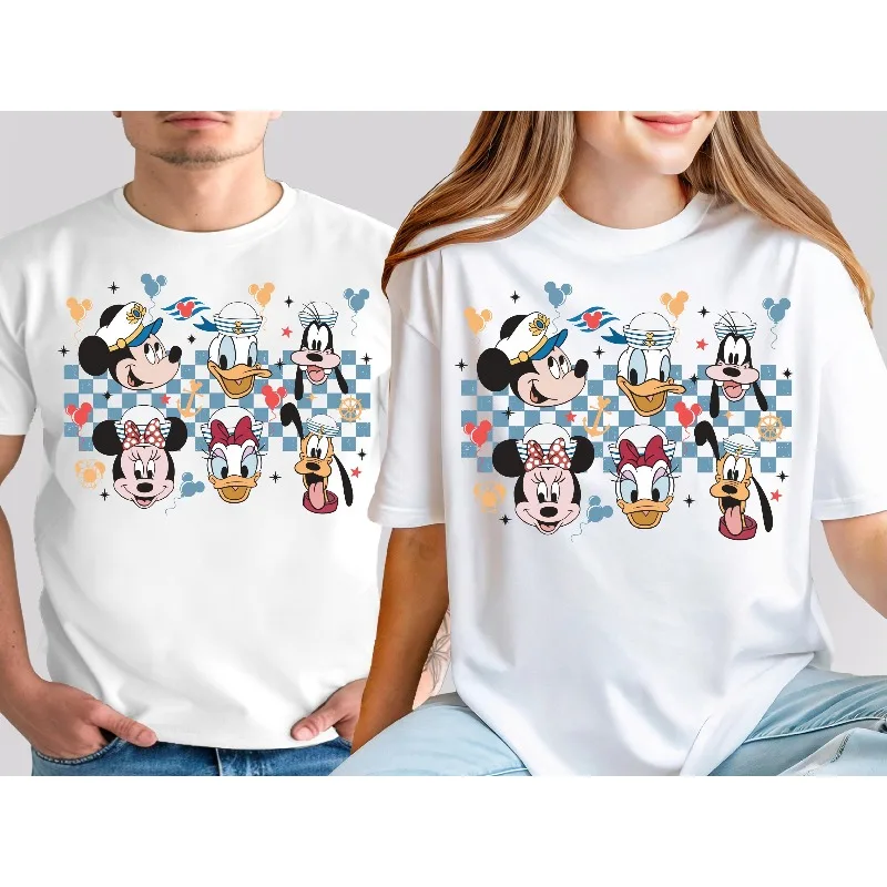 

Mickey and His Friends Paraded Through Disney T-shirts, Disney Mickey Company Shirts, and WDW Family Vacation T-shirts