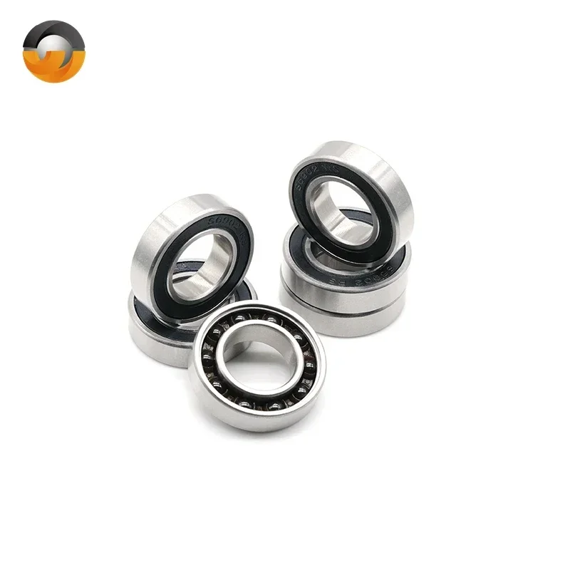 2PC 6902-2RS  Bearing 15*28*7 mm ABEC-7 6902 RS Bicycle Hub Front Rear Hubs Wheel 15 28 7 Ceramic Balls Bearings