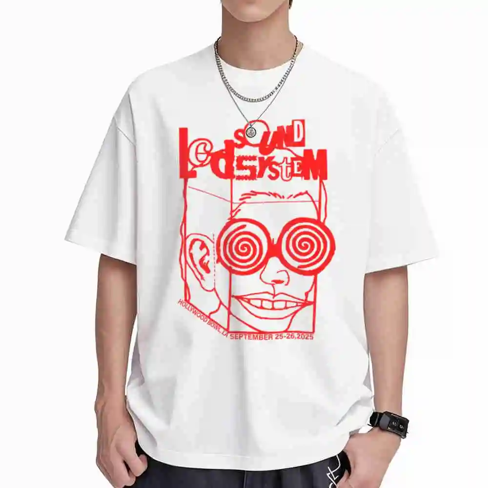 LCD Soundsystem Short Sleeve Tee 100% Cotton T-Shirt