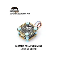 Diatone MAMBA MK4 F405 MINI 30A Stack Flight Control MPU6000 And 8Bit 30A ESC 20mm/M2 For FPV Racing Drone Parts