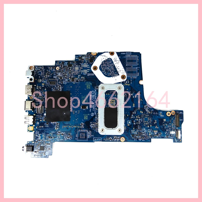 Imagem -03 - Laptop Motherboard para Dell Mainboard Cpu i3 I56th 7th 8th Gen Uma pm Gpu Latitude 3490 3590 Inspiron 5570 5770 La-f115p