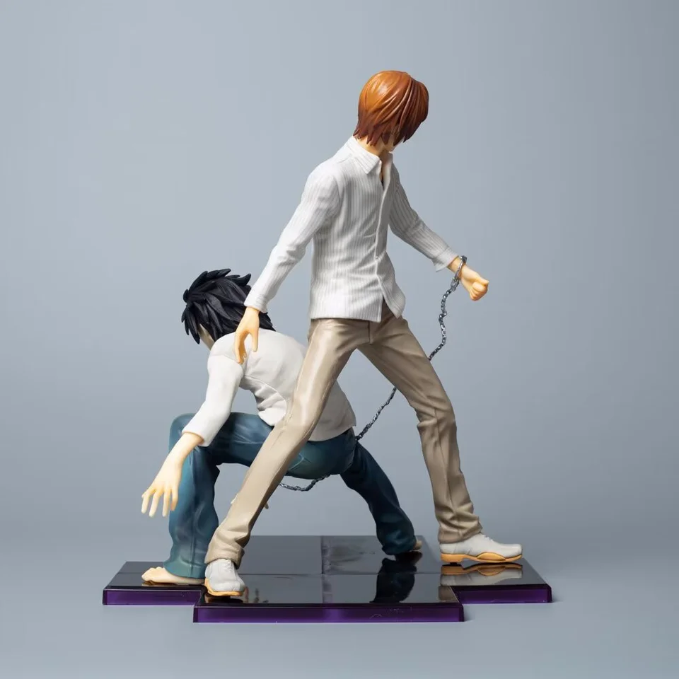 メガハウスデスノートライトフィギュア夜神神 L Lawliet 24 センチ