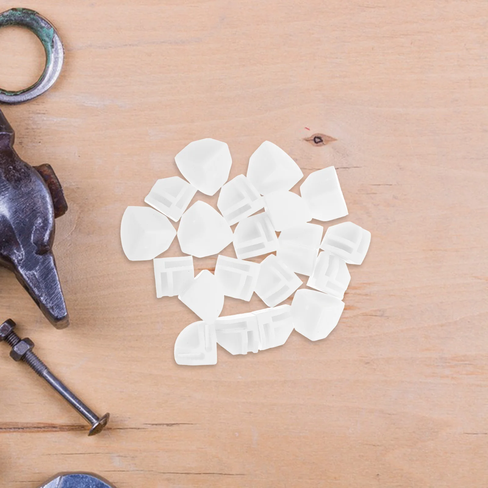 

20pcs Panel Connectors For Wire Cube Shelving Plastic Fasteners Diy Storage Organizer Closet Shoe Cabinet Pet Cage Grid