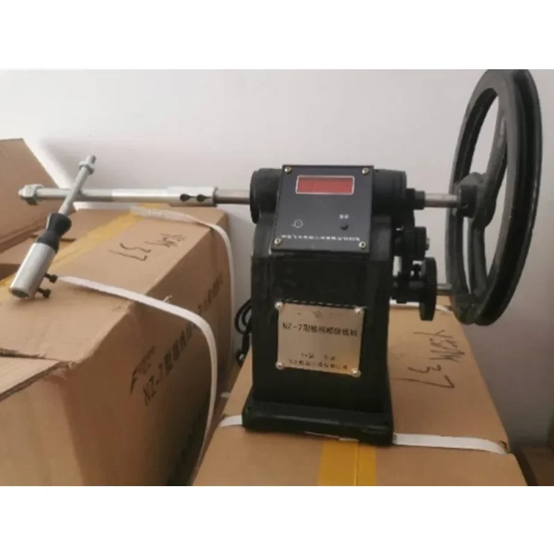 NZ-7 Type Coarse Diameter Electronic Display Counting Hand Winding Machine Motor Coil Winding Machine Repair