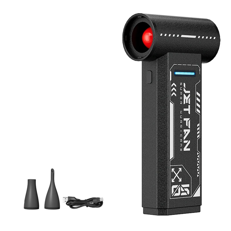 

T31C-W05 Turbo Jet Fan Power Air Blower Portable Cordless Computer Keyboard Cleaner 140000RPM Brushless Turbo Fan Air Duster