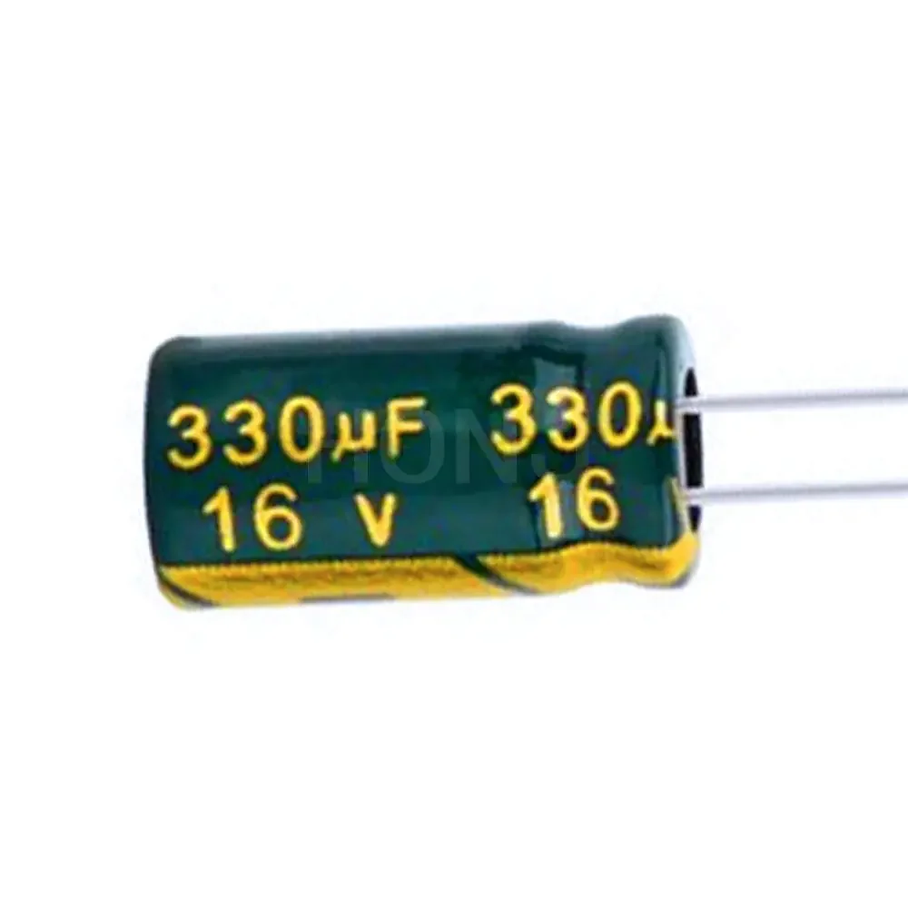 330UF 16V 25V 35V 50V 63V 100V 250V High Frequency Low ESR Aluminum Capacitor 20%  High Frequency Electrolytic