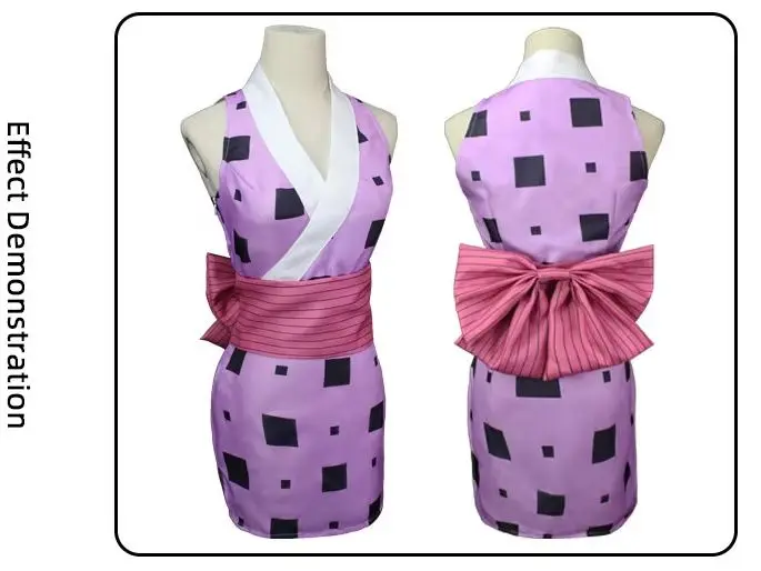 Anime Hinzuru Maki Fushimi cosplay costume Uta Tenyuan wife kimono uniform sexy dress entertainment section view 4