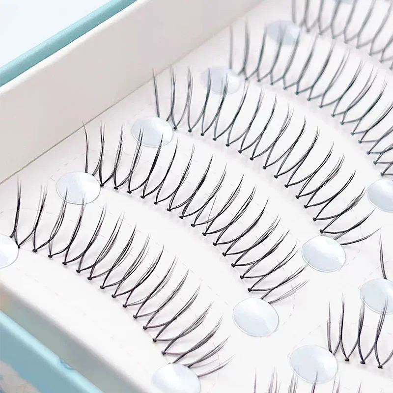 Hot Korean V-shaped False Eyelashes Natural Eyelashes Reusable Wispy Fashion Manga Eyelash Extensions Handmade Soft Makeup Tools
