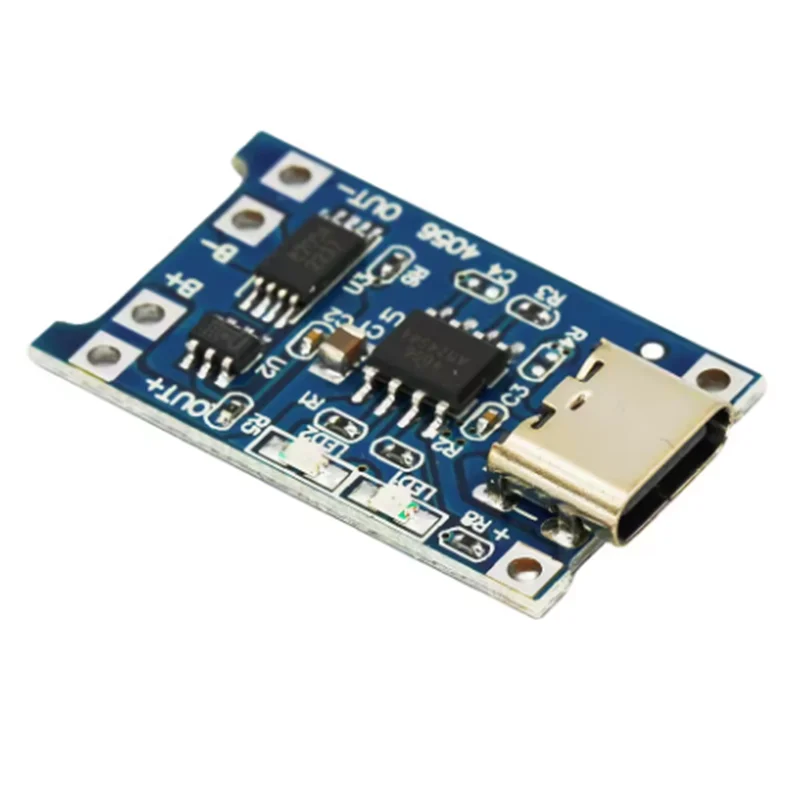 5Pcs/10Pcs TP4056 5V 1A Type-c USB 18650 보호 기능이 있는 리튬 배터리 충전 보드 충전기 모듈 이중 기능 1A 리튬 이온