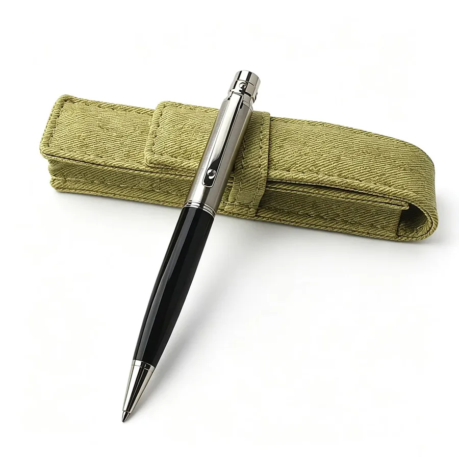 Luxury Retractable Metal Ballpoint Pen Multi‑color Click Type Stainless Steel Ball Pen Business Birthday For Office Collection